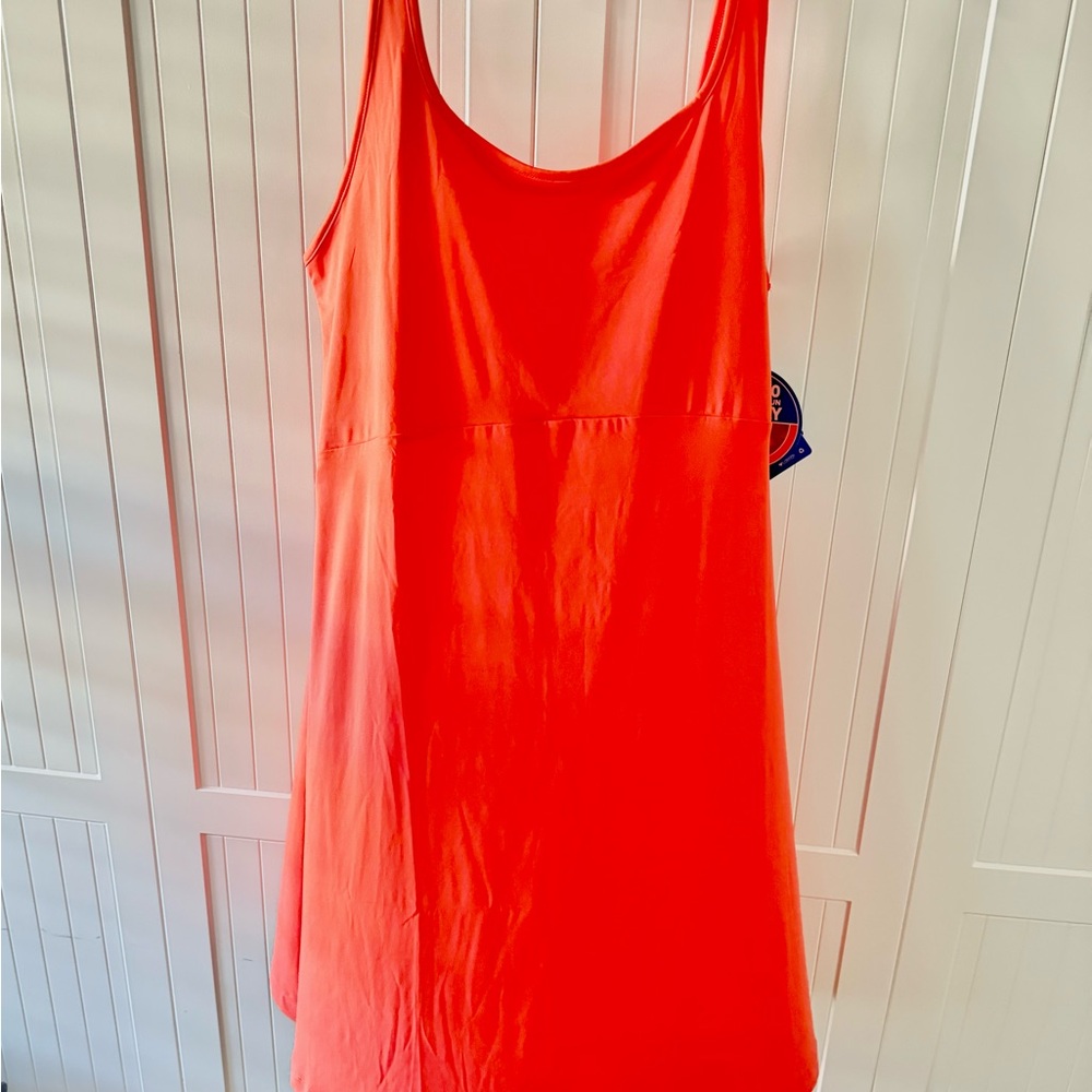 NWT Columbia Freezer III Dress Women's 1X in Orange/Dark Coral